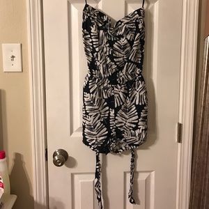 Strapless Romper