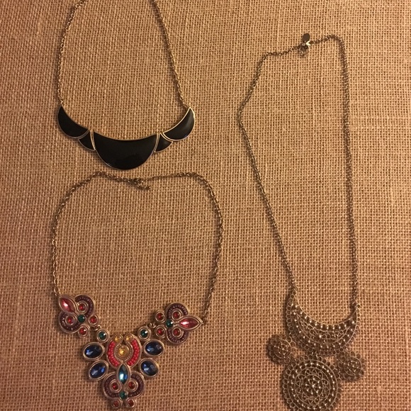 Three necklaces