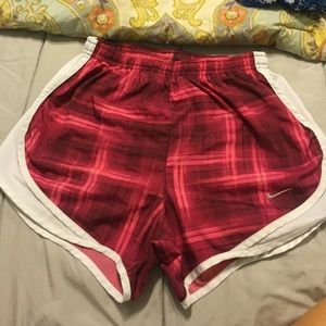 Pink/white Nike Shorts