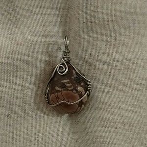 Beautiful lake Michigan stone pendant.