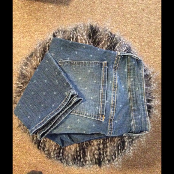 Old navy patterned skinny jeans
