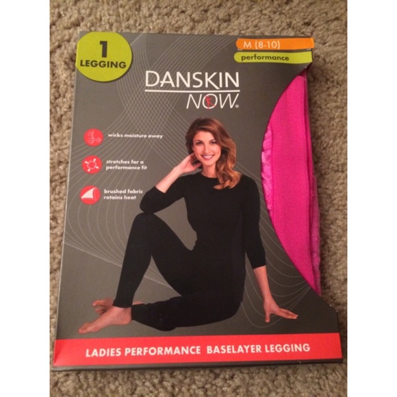Thermal leggings pink