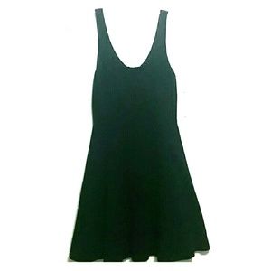 Express Black Tank Skater Dress