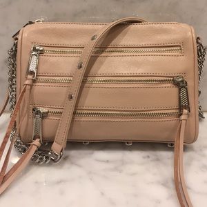 Rebecca Minkoff 5-zip cross body bag