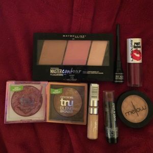 Assorted makeup lot- cover girl maybelline etc