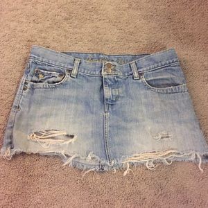 Abercrombie and Fitch jean skirt