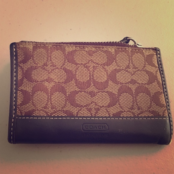 Coach change purse