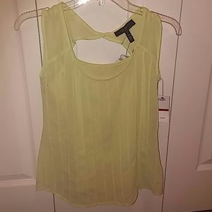 Mint/Lime green sheer 2pc Jessica Simpson top NWT