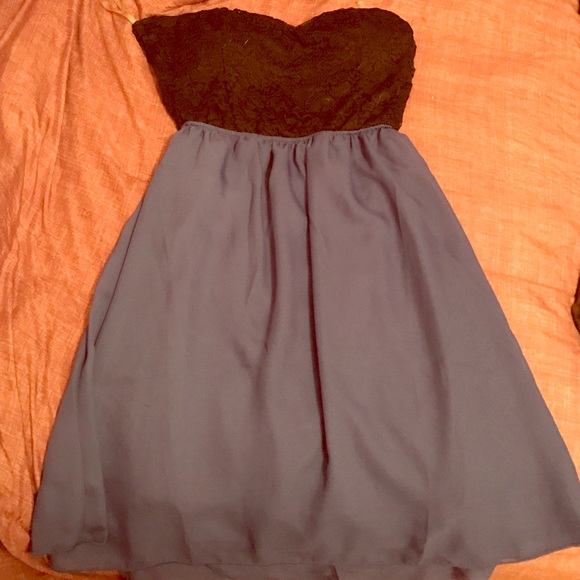 Strapless dress