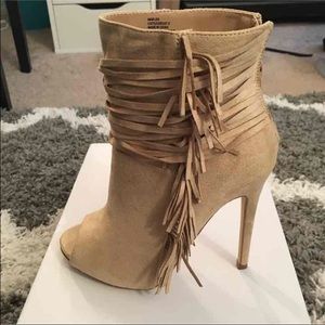 Peep Toe Booties