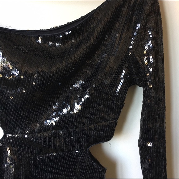 NEWT Black Sequin Dress