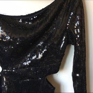 NEWT Black Sequin Dress