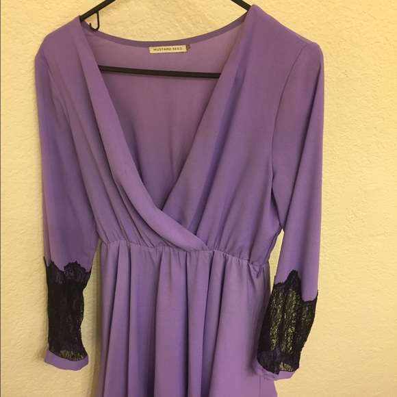 Tobi lace sleeve romper