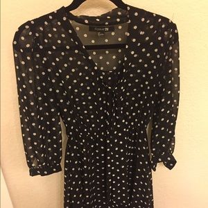 Polka-dot dress