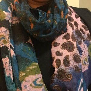 New printed infinity scarf