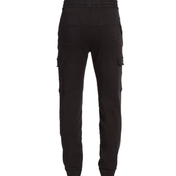 NWT JOE'S Jet Black Cargo Knit Joggers Sz 30 - Picture 2 of 4