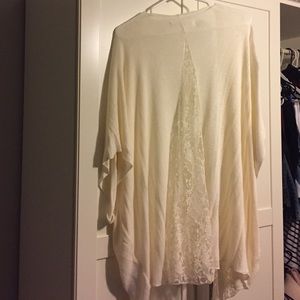 Creme cardigan