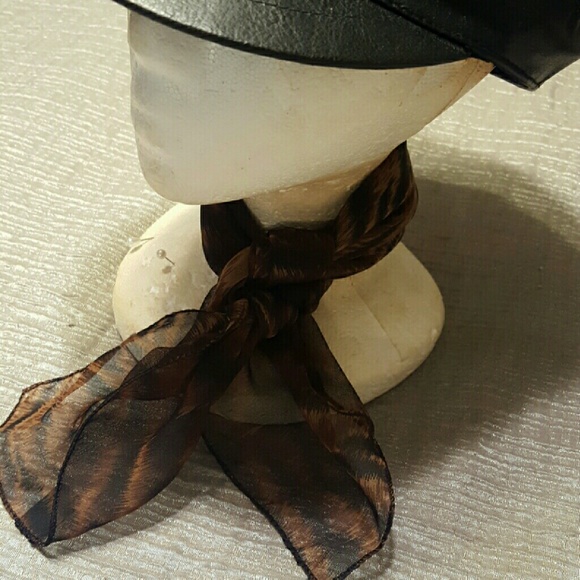 Animal print scarf