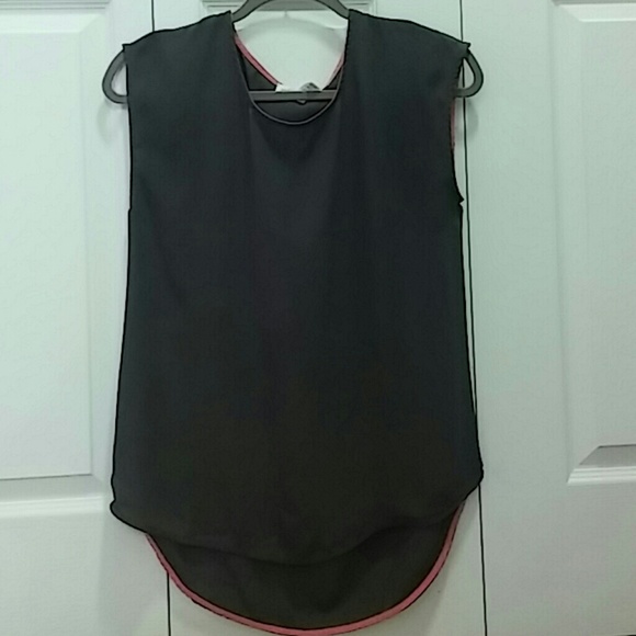 S Brown sleeveless Tunic