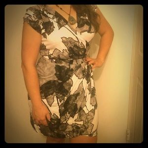 NY&Co faux-wrap dress