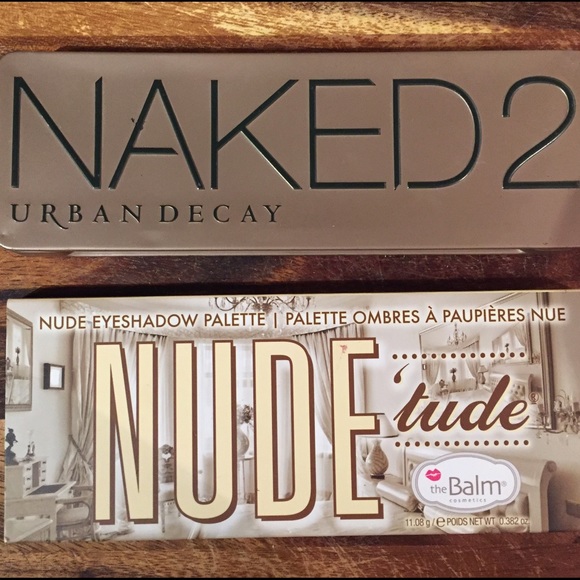 UD Naked 2 & theBalm Nude 'tude