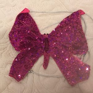 Sequins butterfly top