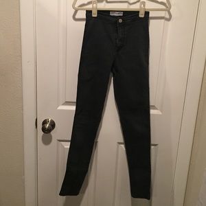 American apparel high rise jeans