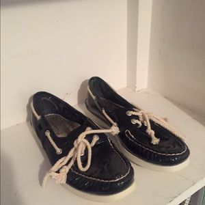 Black Sperry Top-Siders