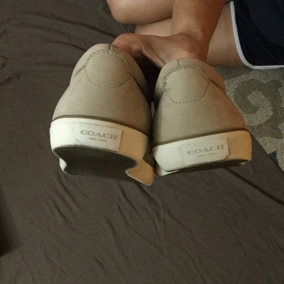 Men's coach slip on size 13