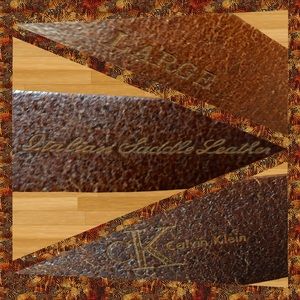 🏷PRICE DROP🏷 CK Brown Leather Belt 🐄