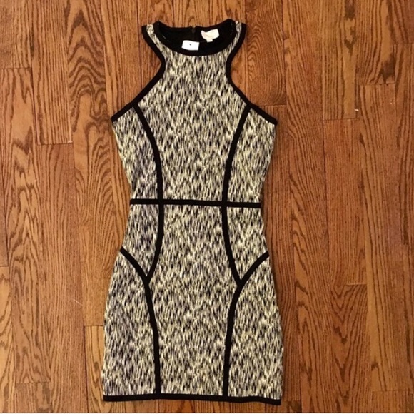 NWT black and white Parker dress