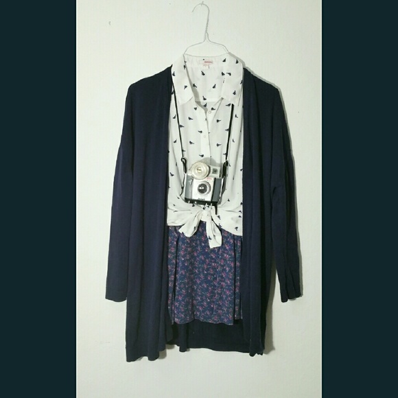 DONATED! Bongo Bird Blouse, Large, 100% Polyester