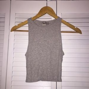 ASOS Grey Crop Top