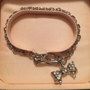 Juicy Couture bow toggle bracelet