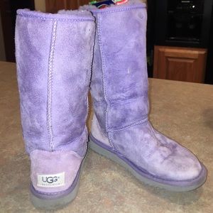 Purple UGG boots