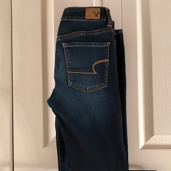 AEO American Eagle Hi-Rise Super Stretch Jeggings