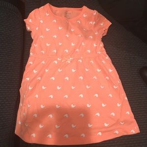 Carters Peach Summer Dress