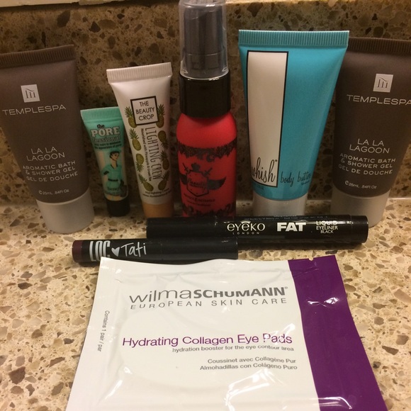Makeup, Hair & Body Samples