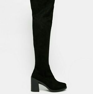 ASOS KICK IT OFF Over The Knees Boots