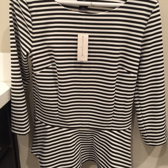 Ann Taylor Peplum top
