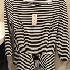 Ann Taylor Peplum top