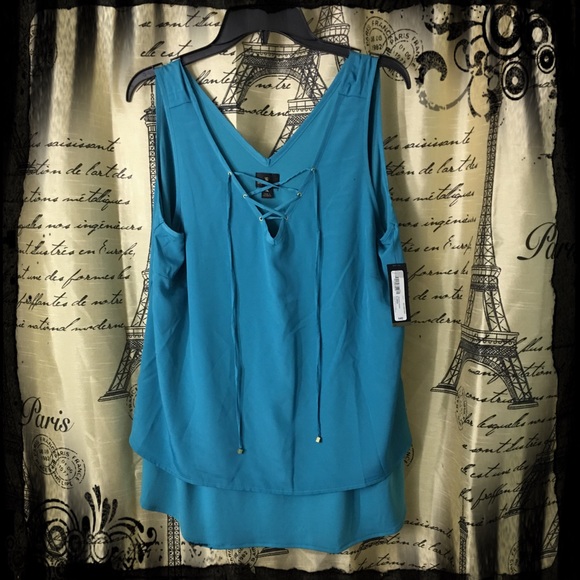 Nwt teal top XL Worthington