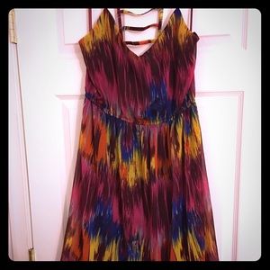 NWT 📍FINAL REDUCTION📍 Multi color high low dress