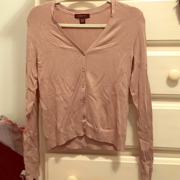 Brown cardigan