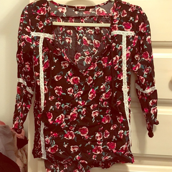 Floral tunic