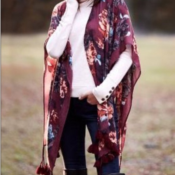 Anthropologie Kimono / poncho - Picture 2 of 4