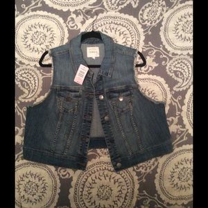 Denim vest