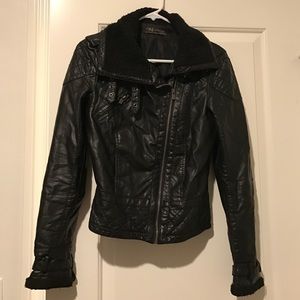 Zara Faux Leather jacket