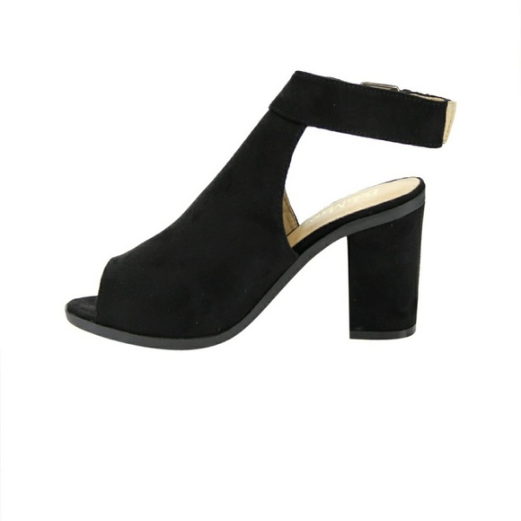 Shoes Black SUEDE Heels NEW!!! - Picture 5 of 5