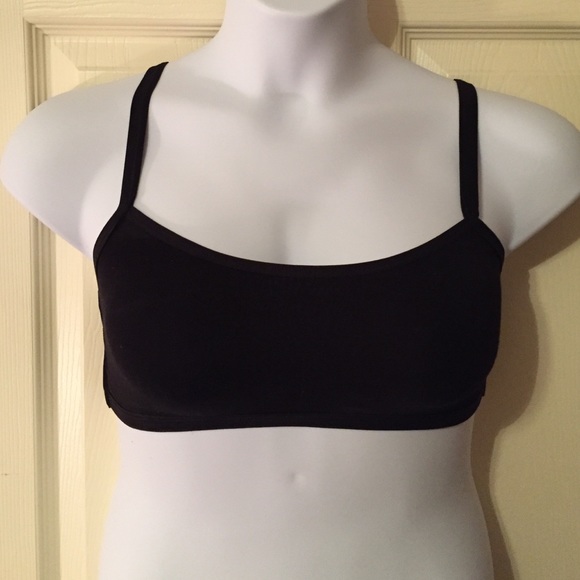 Black Caged Cut Out Strappy Bralette